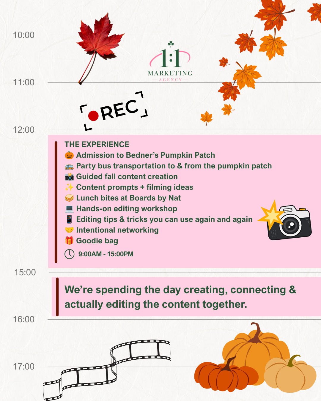 🍂 Capture, Create & Connect: Fall Content + Editing Experience