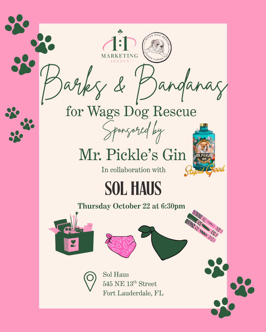 Barks & Bandanas Create for a Cause